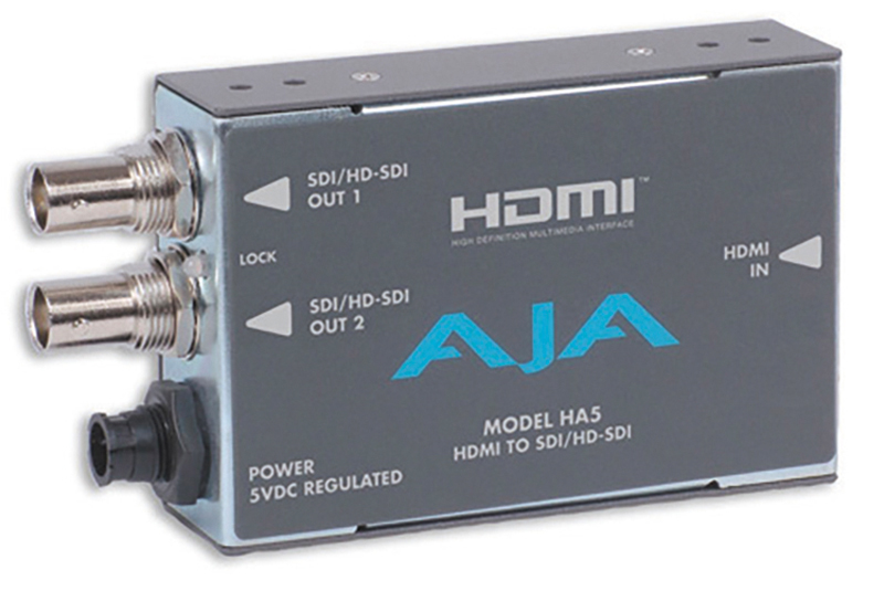 HDMI→HD/SD SDI変換器