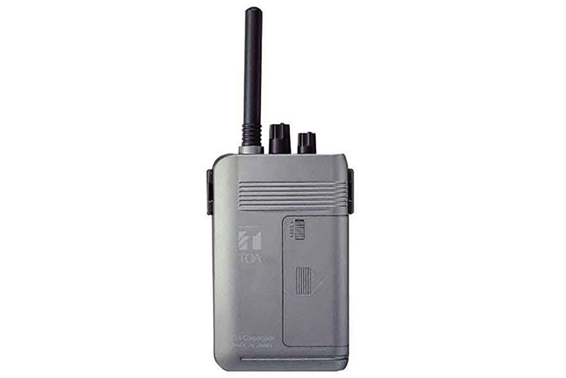 ワイヤレスガイドシステム／携帯受信機