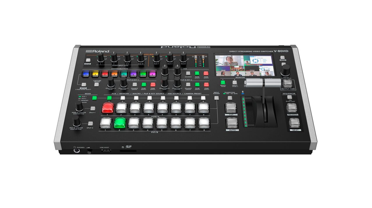 ダイレクトストリーミングビデオスイッチャー